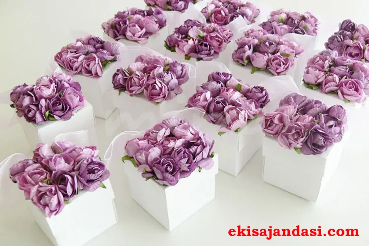 evde nikah şekeri paketleme işi