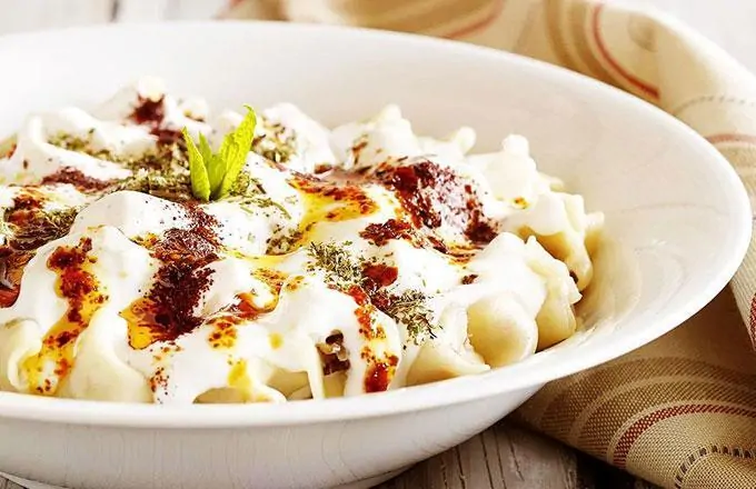 mantı yapma işi