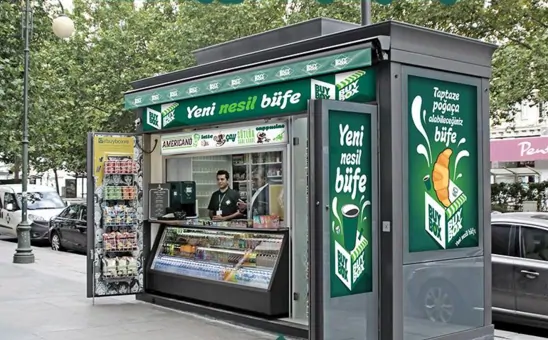 büfede çalışmak