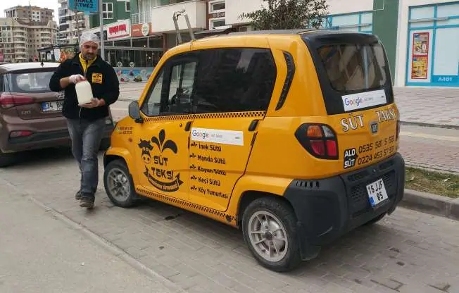 3 saat içerisinde kapıya teslim
