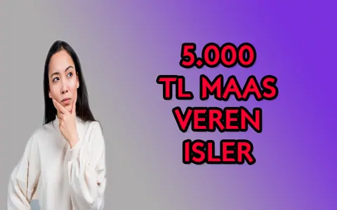 5000 TL üstü maaş veren işler