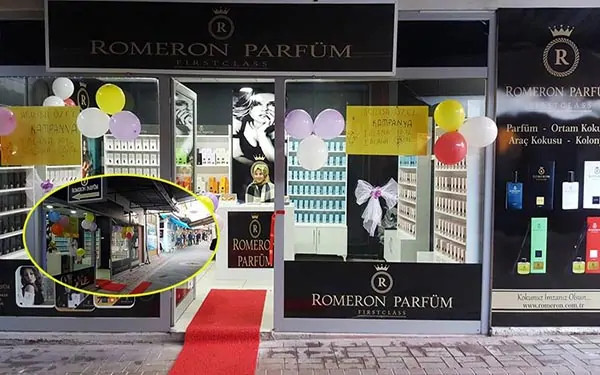 Romeron parfüm bayilik başvurusu