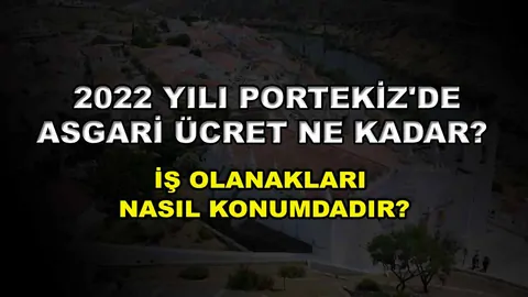 Portekiz'de işçi alımı yapan ve arayan firmalar (2026 Türk firmalar)