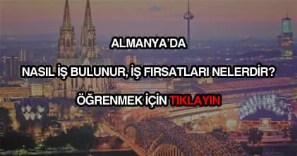 Almanya'da işçi alımı yapan ve arayan firmalar (2026 Türk firmalar)