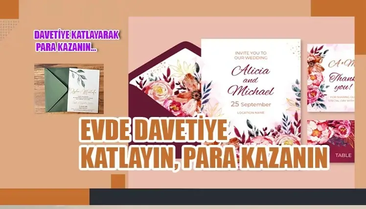 Evde Davetiye Katlama İşi Veren Güvenilir Firmalar 2026