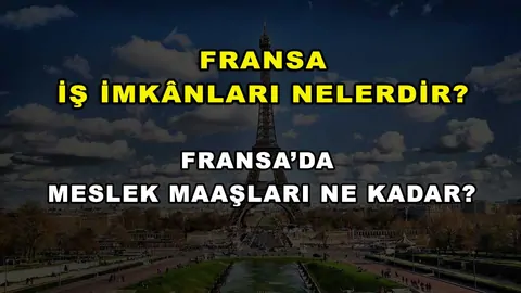 Fransa'da işçi alımı yapan ve arayan firmalar (2026 Türk firmalar)