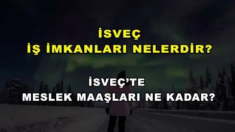 İsveç'te işçi alımı yapan ve arayan firmalar (2026 Türk firmalar)