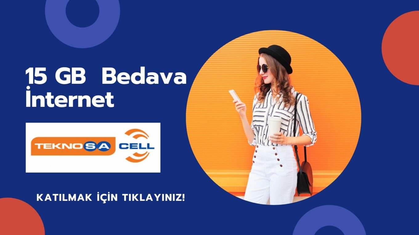 teknosacell bedava internet kazan