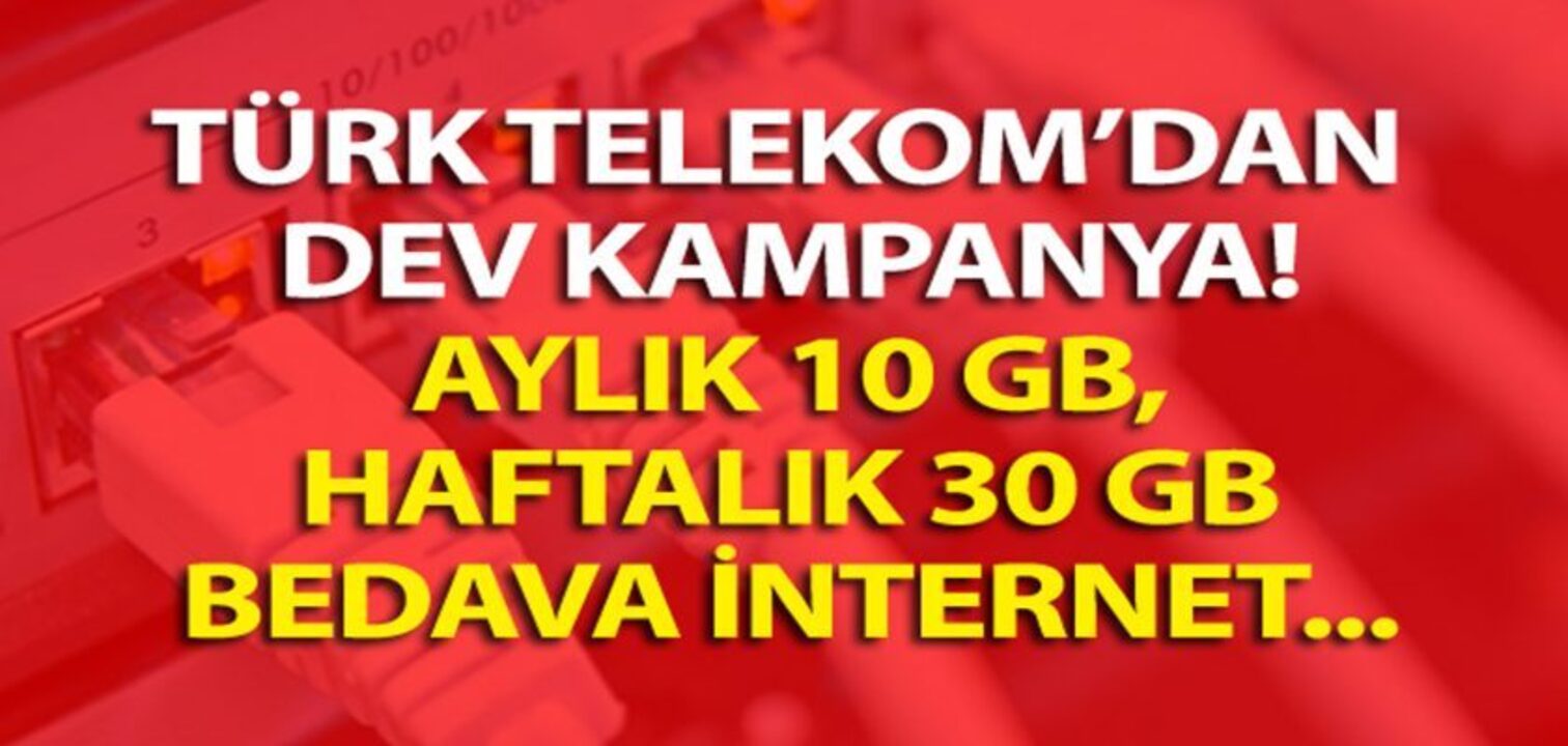 turk telekom selfy bedava internet 1