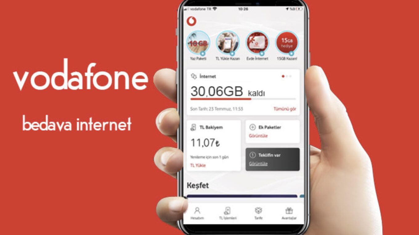 vodafone bedava internet5