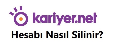 Kariyer.net Hesap Silme