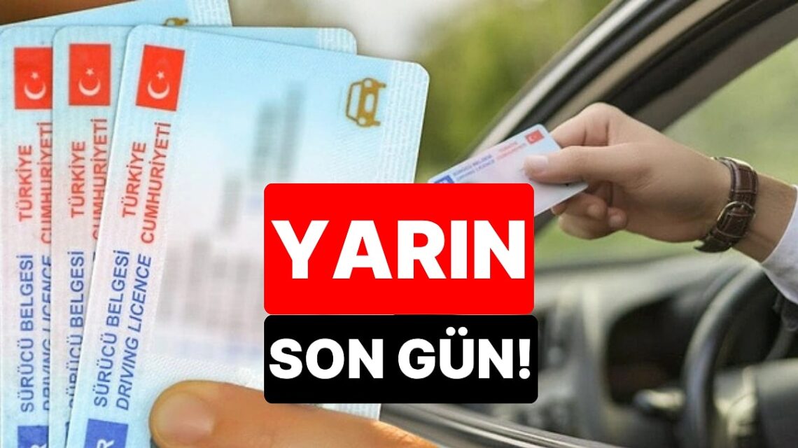 Eski Tip Ehliyet Yenileme Ücreti Son Gün Yaklaşırken Yeni Ücretler Belli Oldu 1 s 204578886771b4080f1c5937dd47ddcb0a29112f