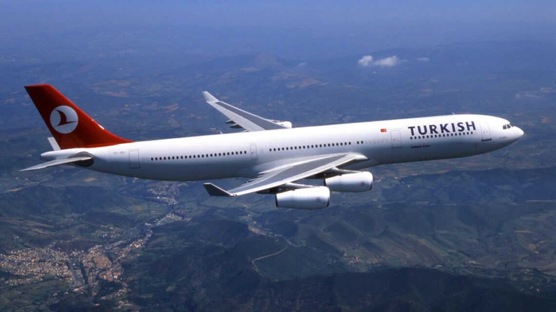 thy turkish airlines airbus a340 tc irpj cover